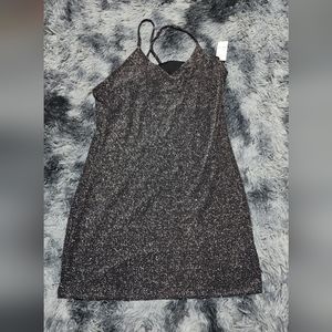 Glitter mini dress